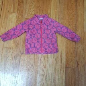 Girl's Size 2T Columbia Floral Fleece